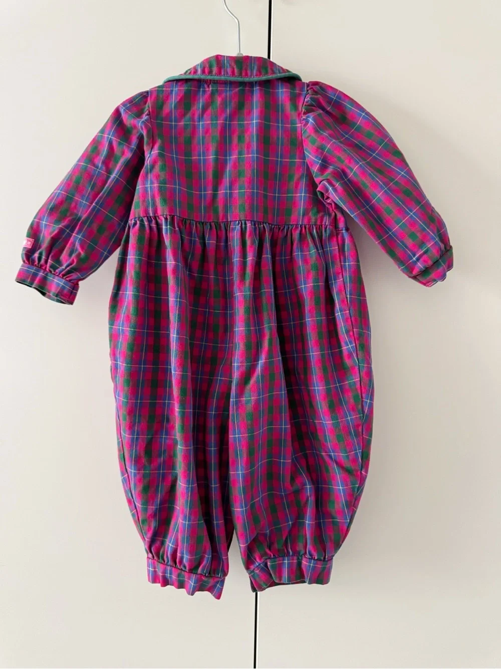 Vintage OshKosh Baby B’Gosh Bubble Romper - Plaid